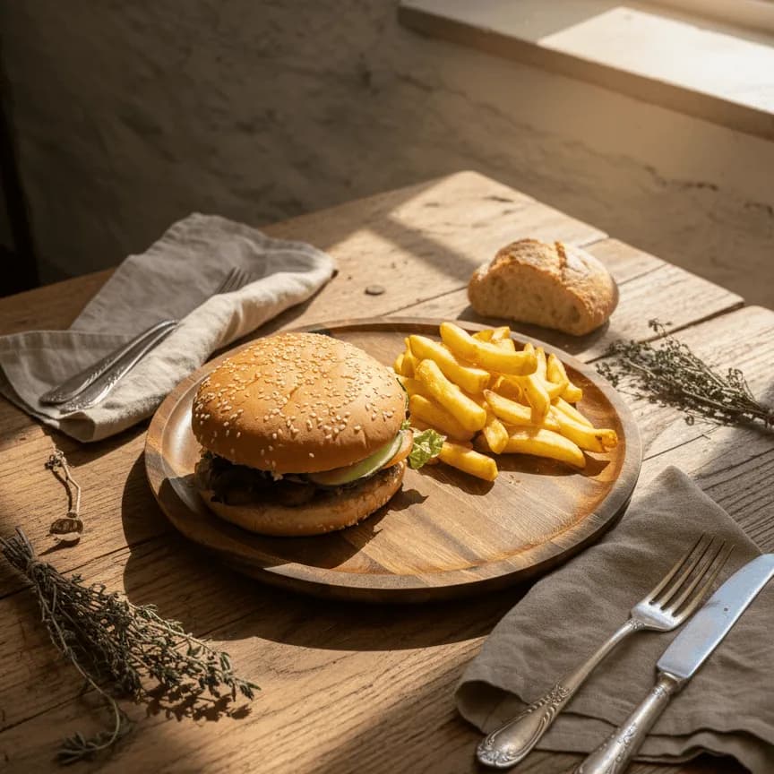 Hamburger maison